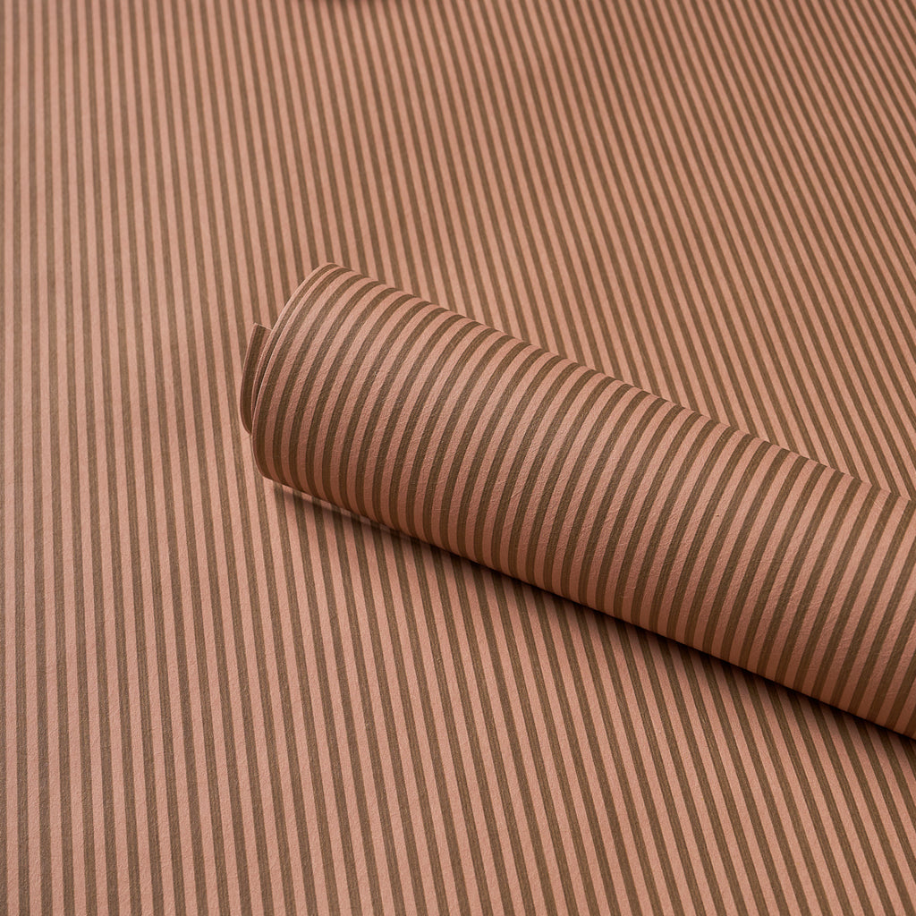 Edwin Stripe Narrow CHESTNUT ROSE | Schumacher - Image 4