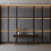 Virgin Gorda - Graphite Upholstered Wall Panel | Architectural Fabrics