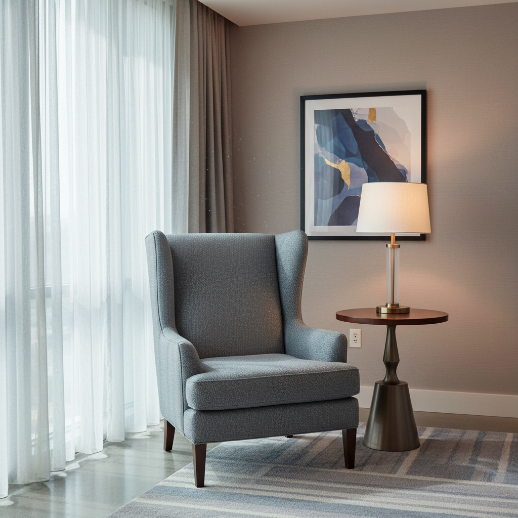 Punch Bowl - Marine Upholstered Chair | Architectural Fabrics