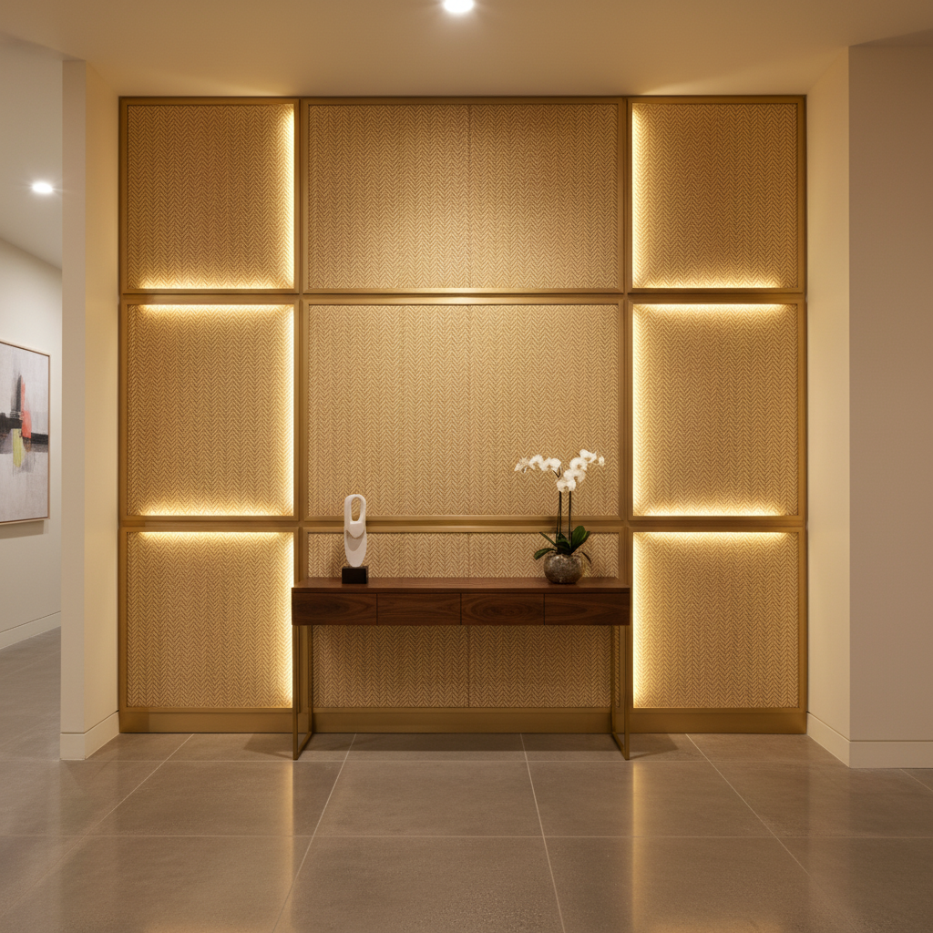 Rum Punch - Marsala Upholstered Wall Panel | Architectural Fabrics