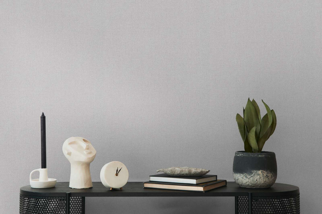 Pure Elegance Gray Wallcovering | AS Creation