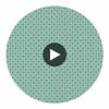 Eebe Green Floral Geometric Wallcovering Circular Swatch | LA Walls