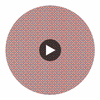 Eebe Grey Floral Geometric Wallcovering Circular Swatch | LA Walls