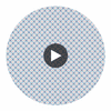 Eebe Light Blue Floral Geometric Wallcovering Circular Swatch | LA Walls