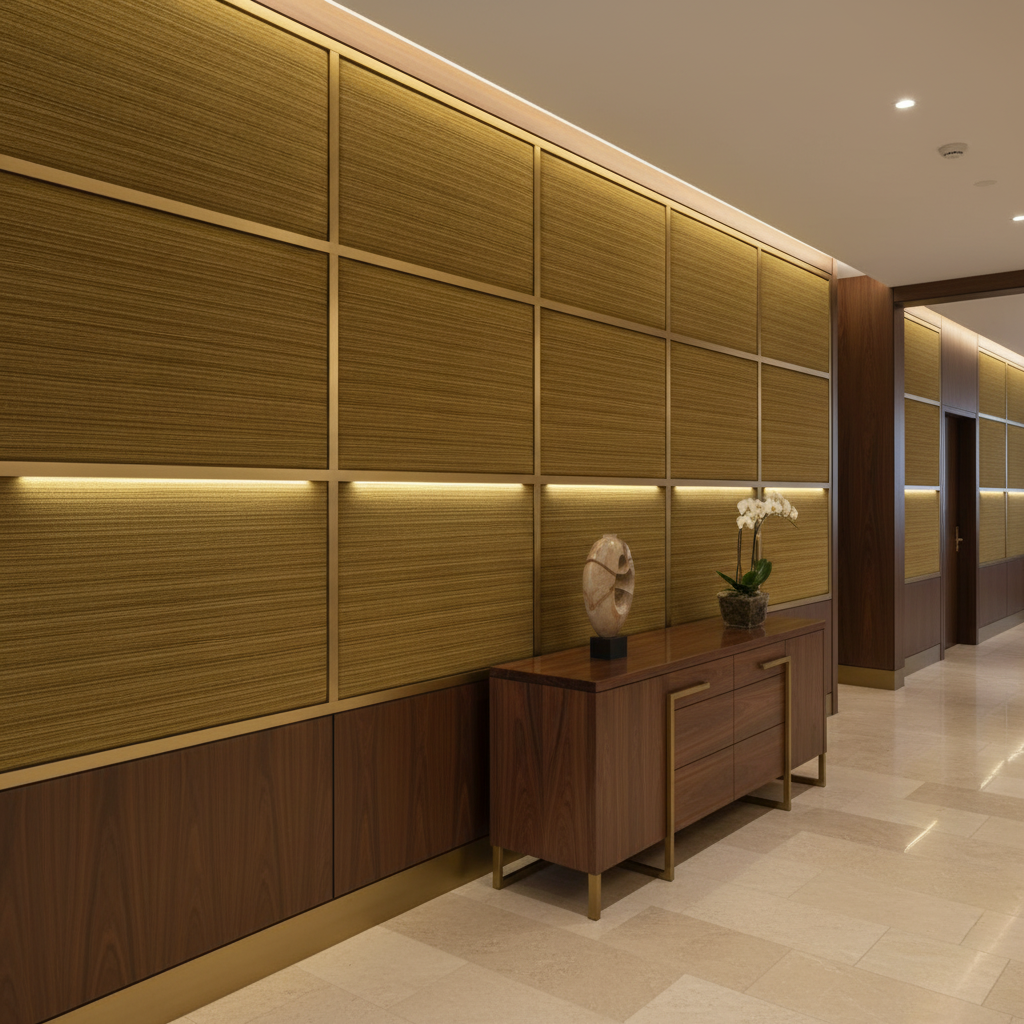 Montego - Hazel Upholstered Wall Panel | Architectural Fabrics
