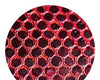 Eel Skin Sequin - Red Shine | Glitter Walls swatch