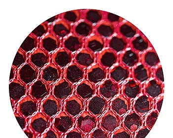 Eel Skin Sequin - Red Shine | Glitter Walls swatch
