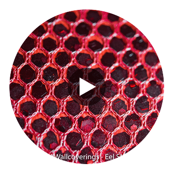 GLM-53003- Eel Skin Sequin Red Shine designer-wallcoverings-los-angeles 2