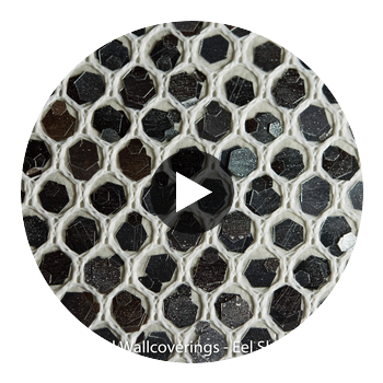 GLM-53006- Eel Skin Sequin Grey Yarns & Silver Sequin designer-wallcoverings-los-angeles 2