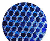 Eel Skin Sequin - Blue Ray | Glitter Walls swatch