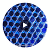 GLM-53007- Eel Skin Sequin Blue Ray designer-wallcoverings-los-angeles 2