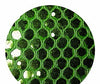 Eel Skin Sequin - Green Emeralds | Glitter Walls swatch