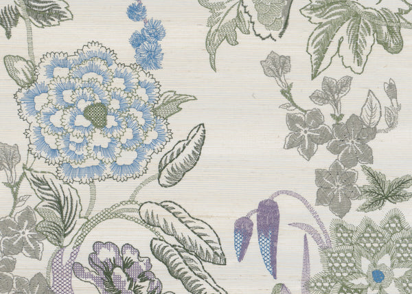 Marco Island-Birdsong and Blossoms Wallcovering | Phillipe Romano