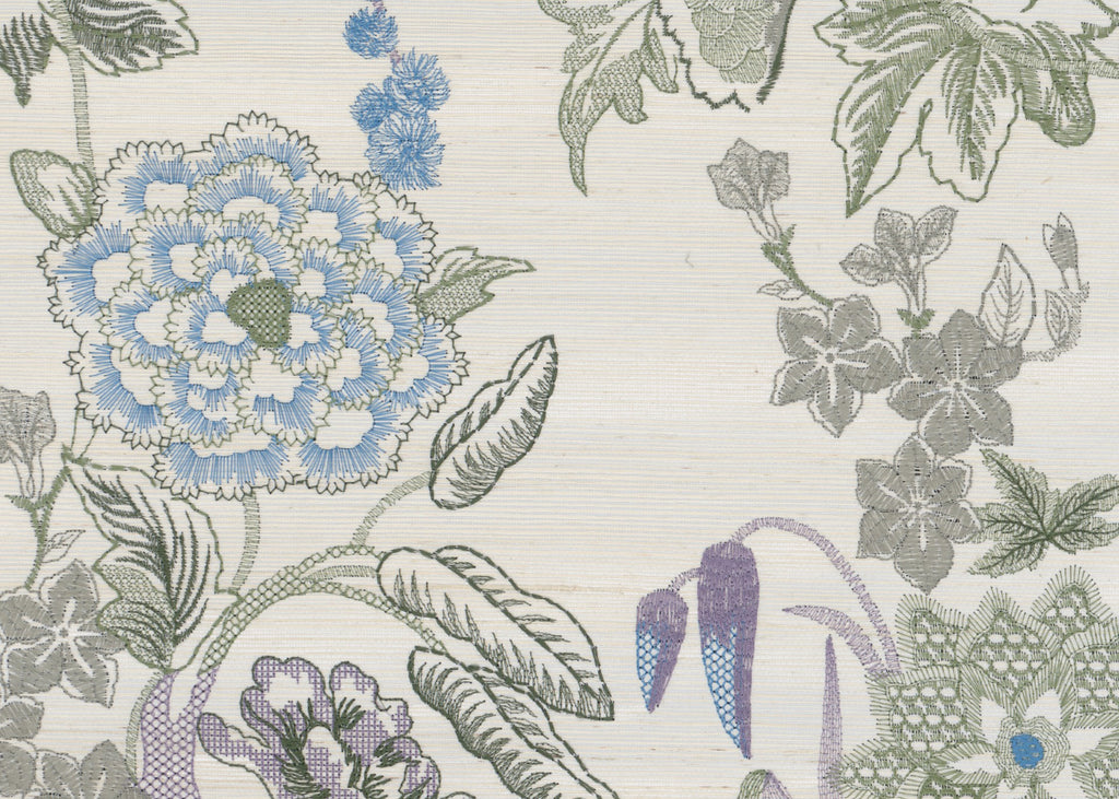 Marco Island-Birdsong and Blossoms Wallcovering | Phillipe Romano — MULT-500000