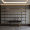 Algiers - Slate Gray Performance Vinyl Upholstered Wall Panel | Architectural Fabrics