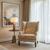 Turf Bay - Oat Upholstered Chair | Architectural Fabrics