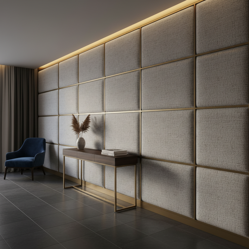 Turks Landing - Iron Upholstered Wall Panel | Architectural Fabrics
