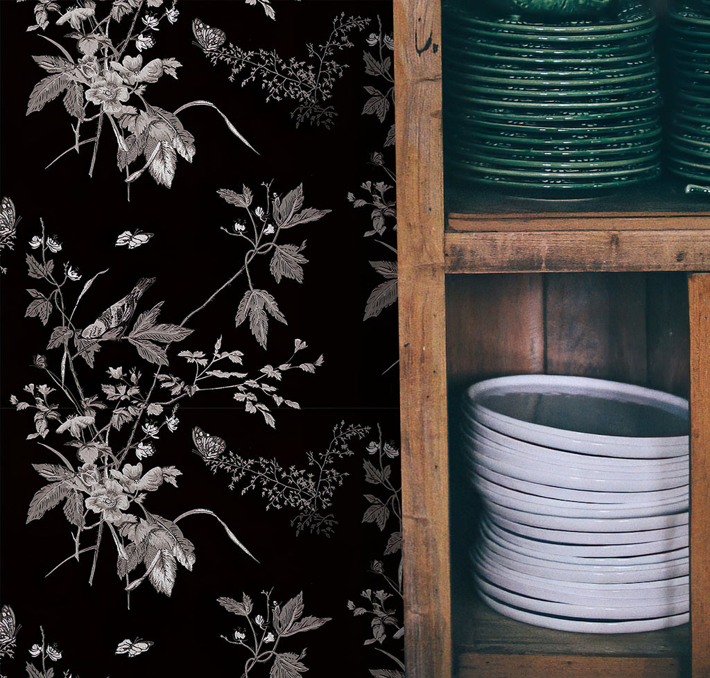 Elaine's Authentic Vintage 1950'ss Wallcovering | DW Bespoke Studios