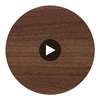 Elegante with Surface Stick - Faux Fine Wood Self Adhesive Circular Swatch | Surface Stick