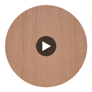 Elegante with Surface Stick - Faux Fine Wood Self Adhesive Circular Swatch | Surface Stick