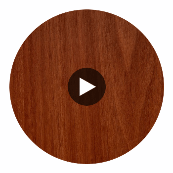 Elegante with Surface Stick - Faux Fine Wood Self Adhesive Circular Swatch | Surface Stick
