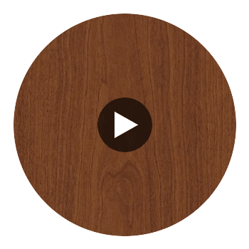 Elegante with Surface Stick - Faux Fine Wood Self Adhesive Circular Swatch | Surface Stick