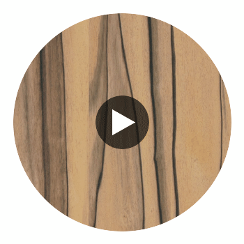 Elegante with Surface Stick - Faux Fine Wood Self Adhesive Circular Swatch | Surface Stick