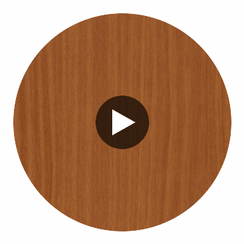 Elegante with Surface Stick - Faux Fine Wood Self Adhesive Circular Swatch | Surface Stick