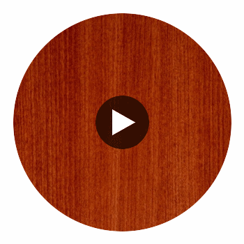 Elegante with Surface Stick - Faux Fine Wood Self Adhesive Circular Swatch | Surface Stick
