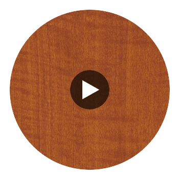 Elegante with Surface Stick - Faux Fine Wood Self Adhesive Circular Swatch | Surface Stick