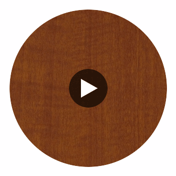 Elegante with Surface Stick - Faux Fine Wood Self Adhesive Circular Swatch | Surface Stick