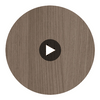 Elegante with Surface Stick - Faux Fine Wood Self Adhesive Circular Swatch | Surface Stick