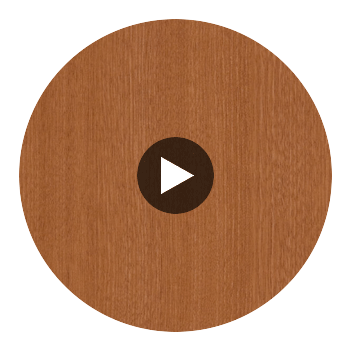 Elegante with Surface Stick - Faux Fine Wood Self Adhesive Circular Swatch | Surface Stick
