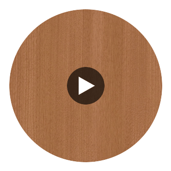 Elegante with Surface Stick - Faux Fine Wood Self Adhesive Circular Swatch | Surface Stick