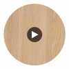 Elegante with Surface Stick - Faux Fine Wood Self Adhesive Circular Swatch | Surface Stick