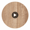 Elegante with Surface Stick - Faux Fine Wood Self Adhesive Circular Swatch | Surface Stick