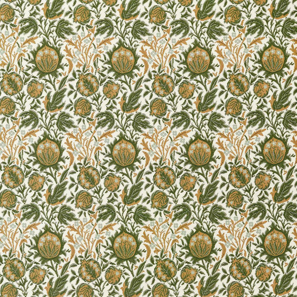 Elmcote Weave Moss/Wheat | Morris & Co.