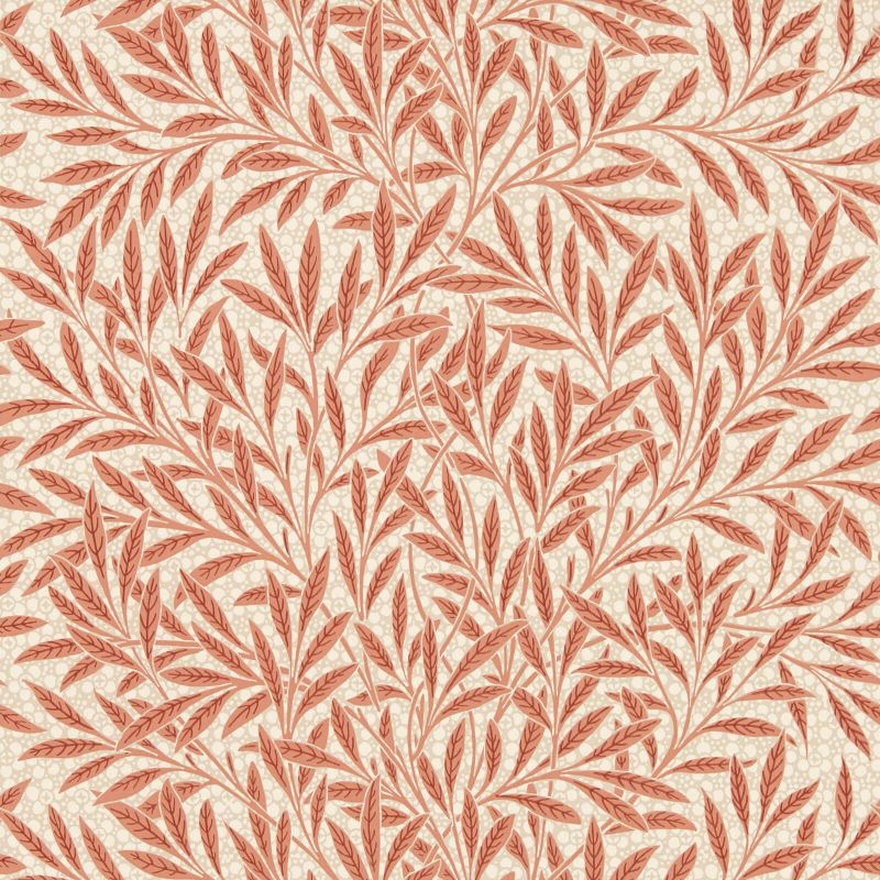 Emery‘S Willow Wallpaper Pink Chrysanthemum | William Morris