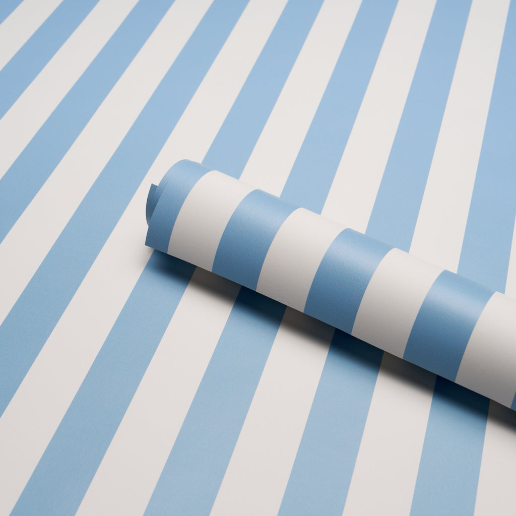 Emma Stripe DELFT | Schumacher - Image 8