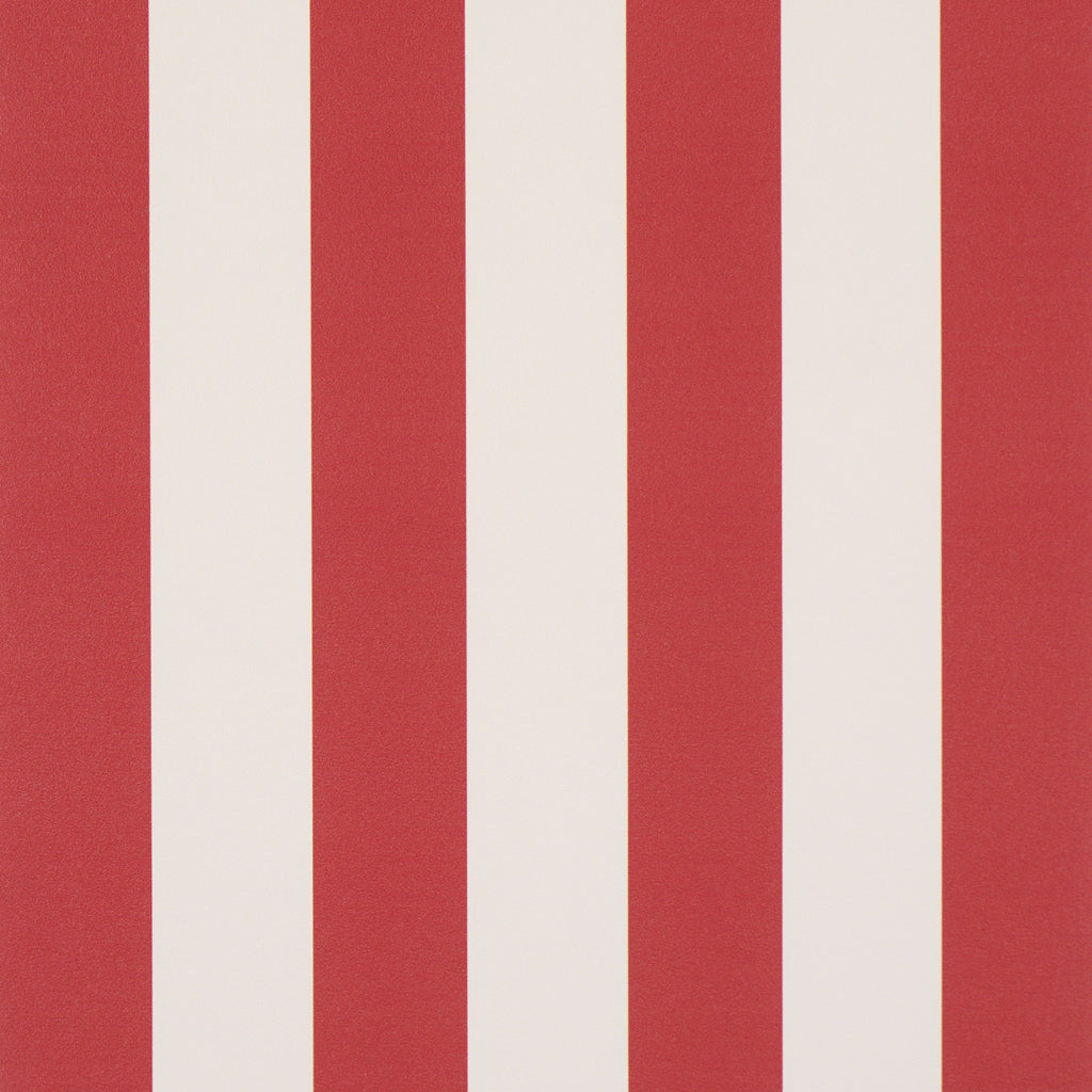 Emma Stripe RED | Schumacher - Image 1