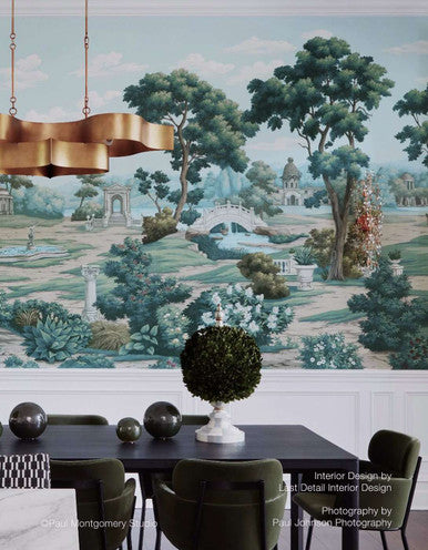 English Parks Light Blue | Mural Source