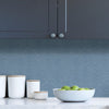 English translation: **Blue Sampson Peel and Stick Wallcovering** The title is already in English, so it needs no translation. | Jeffrey Stevens - Image 5