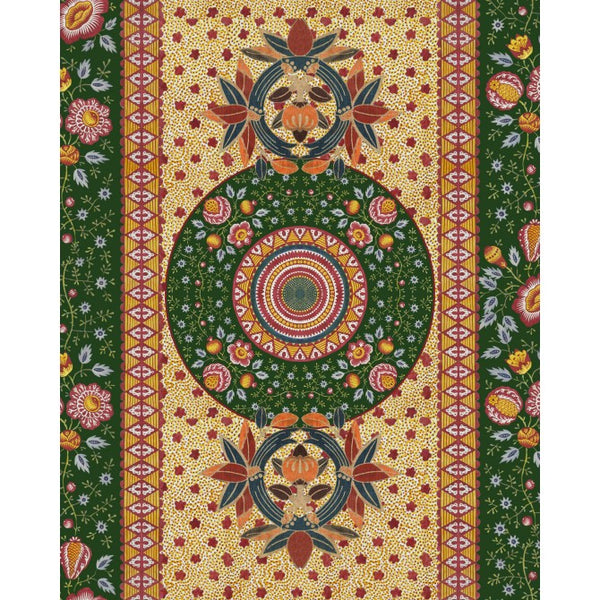 ErbstüCk GrüN - Taupe, Blue, Green, Red Wallcovering | Mind the Gap