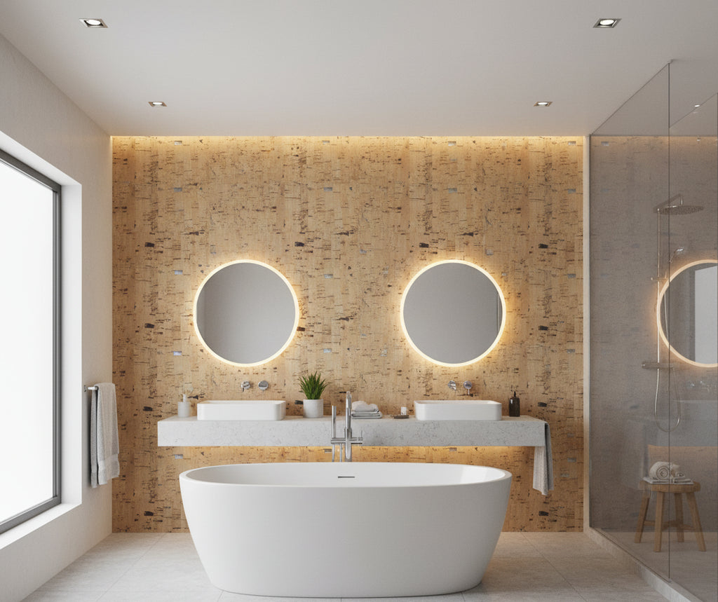 Espanoza Cork | Phillipe Romano - bathroom room setting
