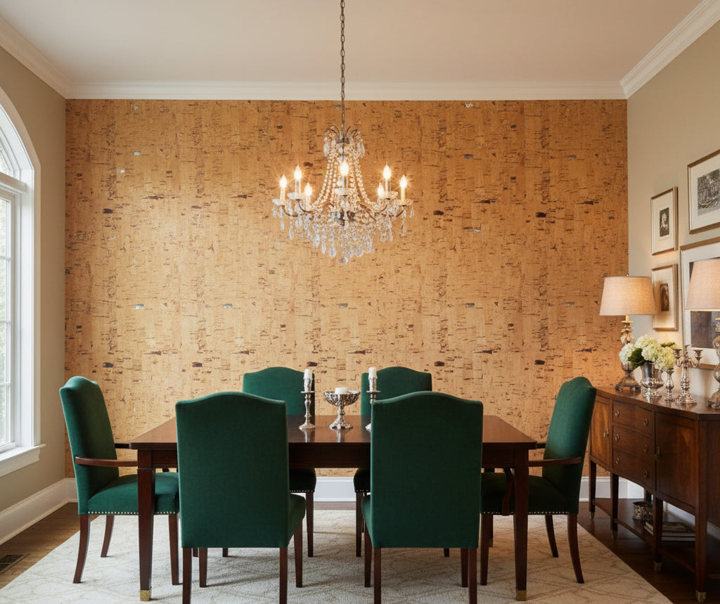 Espanoza Cork | Phillipe Romano - dining room room setting