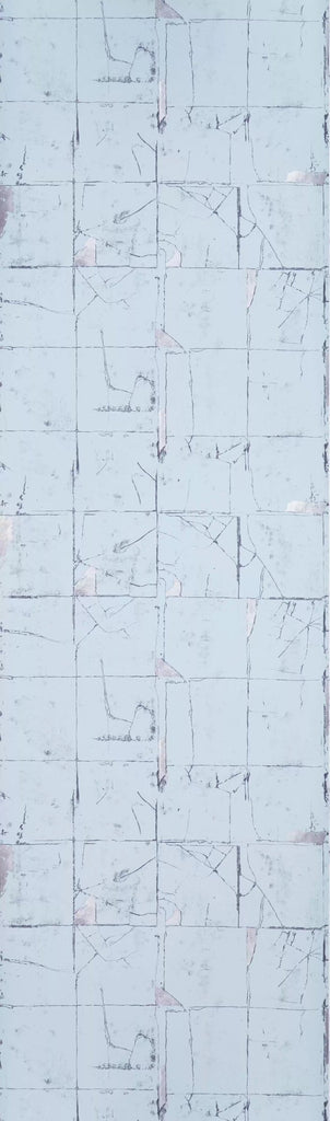 Faenza Crackle Tile Blue | Osborne & Little Europe