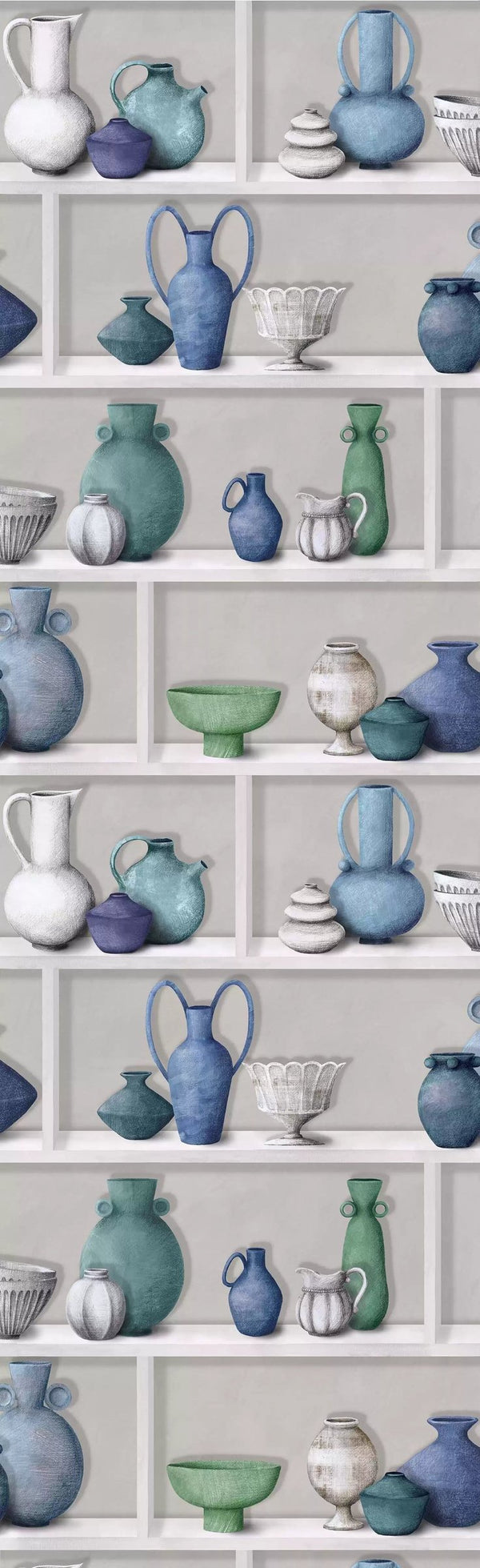 Raku Vases Blue | Osborne & Little Europe