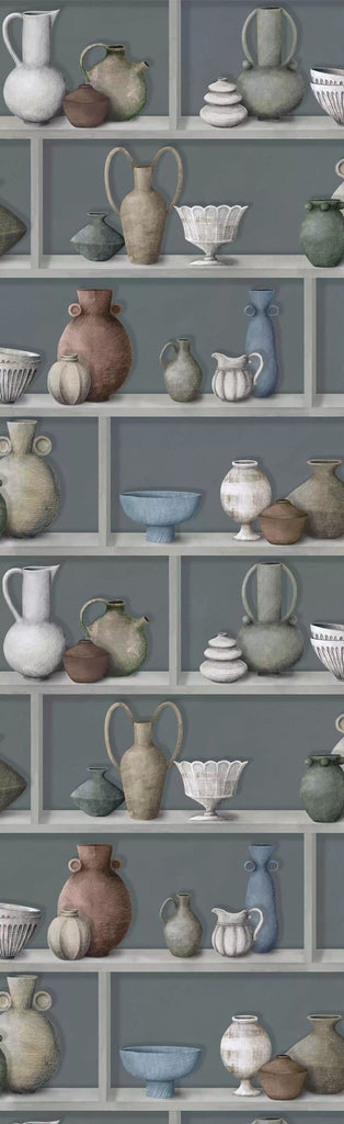 Raku Vases Grey | Osborne & Little Europe