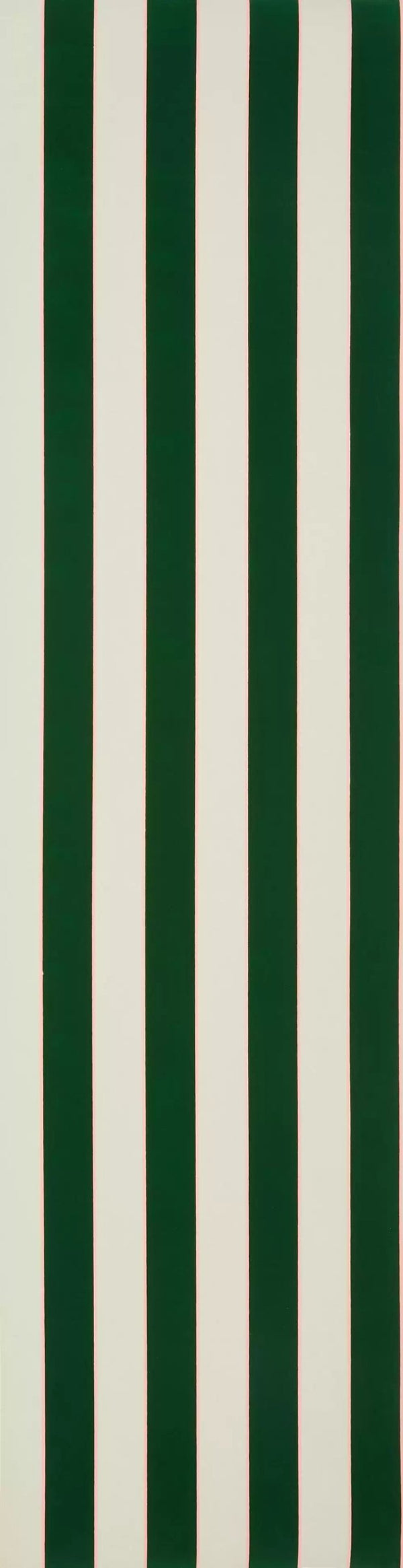 Regency Flock Velvet Stripe Green Cream | Osborne & Little Europe