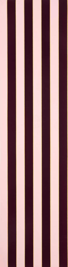 Regency Flock Velvet Stripe Pink | Osborne & Little Europe
